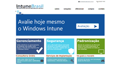 Desktop Screenshot of intunebrasil.com.br
